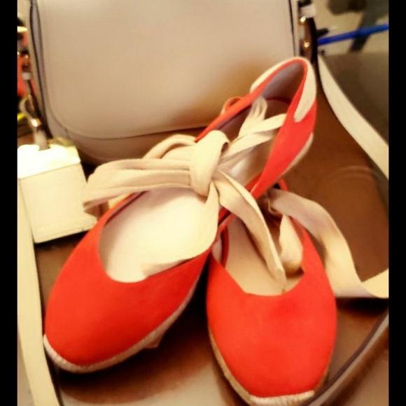 Bailarina spadtilles orange shoes - Picture 1 of 13